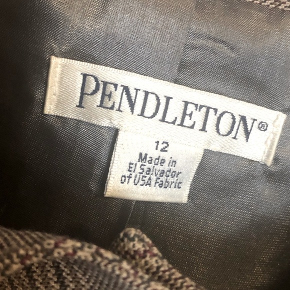Vintage Pendleton Checked Blazer | Jacket - Picture 4 of 4